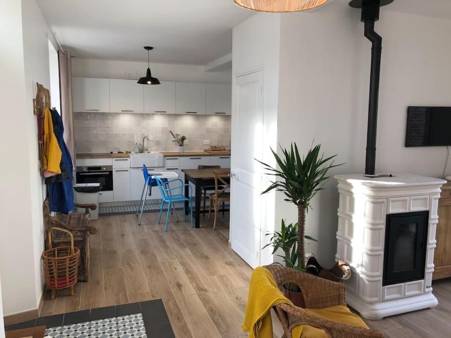 Maison De Pecheur+ Jardin 5 Min A Pieds De La Baie 르크로토이 외부 사진